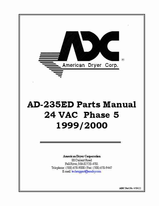 American Dryer Corp  Clothes Dryer AD-235ED-page_pdf